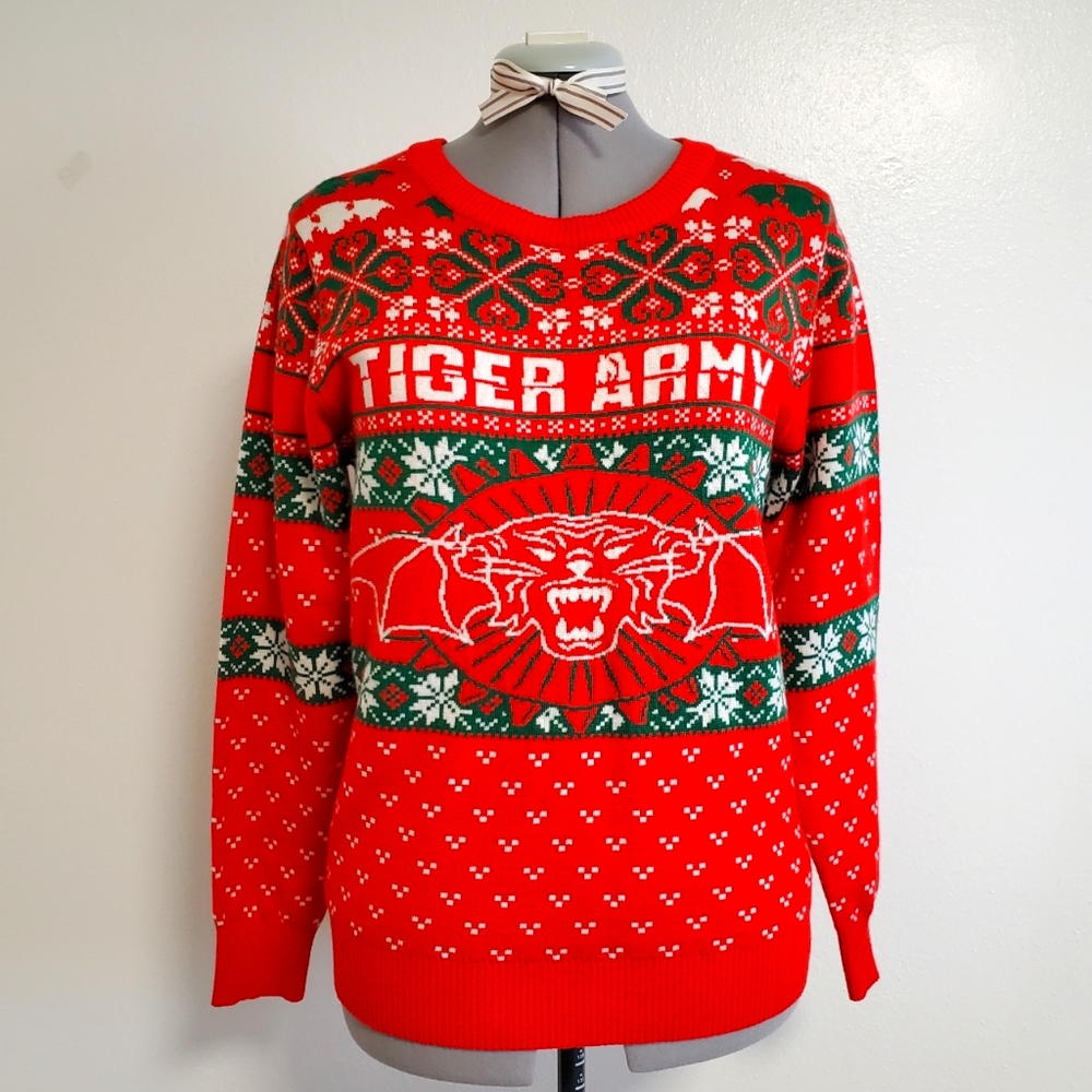 Limited Edition 2015 Tiger Army Christmas Sweater, size S